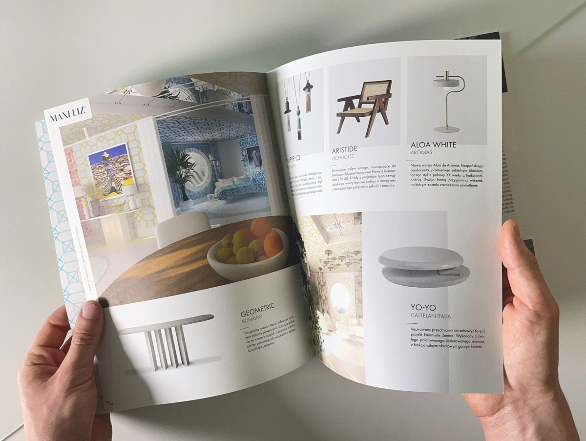 Broszura informacyjna dla kampanii reklamowej Zamieszkanie, współpraca Maxfliz z Marcinem Tyszką.